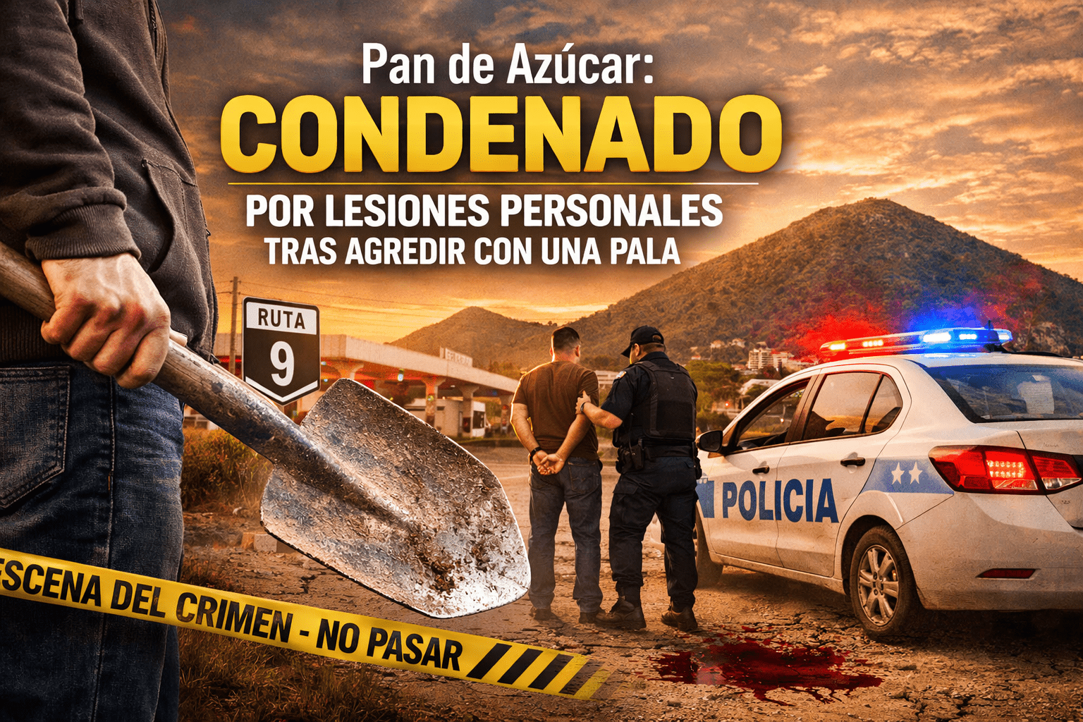 Imagen ilustrativa: condenado por lesiones personales en Pan de Azúcar