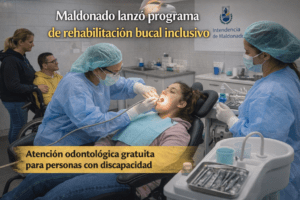 Maldonado lanzó programa de rehabilitación bucal inclusivo
