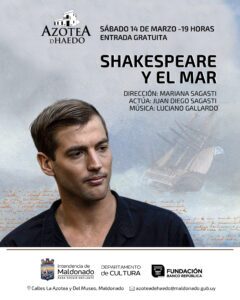 Azotea de Haedo ofrecerá música, conferencia y teatro con entrada gratuita en Maldonado