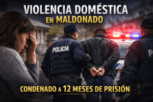 Condenado por violencia doméstica en Maldonado