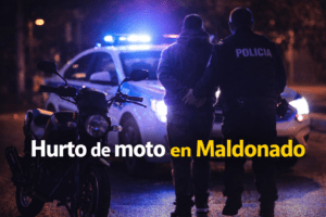 Dos hombres fueron condenados por el hurto de una moto en Maldonado