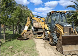 La Intendencia de Maldonado avanza con obras viales y de mantenimiento en la zona oeste del departamento
