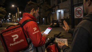 Repartidores de PedidosYa dejarán de aceptar efectivo de noche por seguridad
