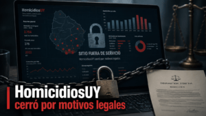 HomicidiosUY cerró su plataforma en Uruguay y alegó “motivos legales”