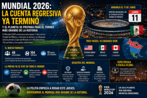 Mundial 2026: la cuenta regresiva ya terminó y el planeta se prepara para el torneo más grande de la historia