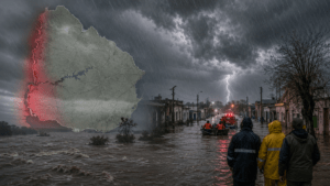 Agosto llegaría con lluvias muy por encima de lo normal y riesgo de inundaciones en Uruguay