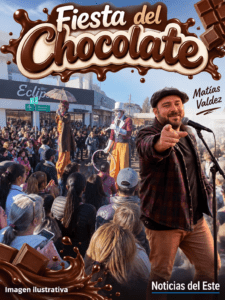 Piriápolis se prepara para una nueva Fiesta del Chocolate con gastronomía, música y Matías Valdez