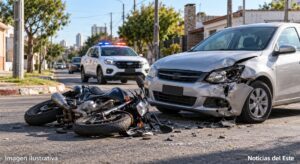 Siniestro en Camino de los Gauchos: conductor formalizado tras dejar a una motociclista con lesiones graves