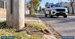Hurto de cables en Maldonado: joven de 19 años fue detenido con una sierra y terminó condenado