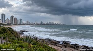 Clima en Maldonado y Uruguay: fin de semana con lluvias, viento y temperaturas de hasta 10 °C de mínima